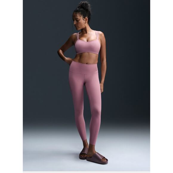 Nike Women's Zenvy Gentle-Support High-Waisted 7/8 Leggings-Small-NWT - Picture 1 of 7